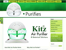 Tablet Screenshot of kitzafrica.com